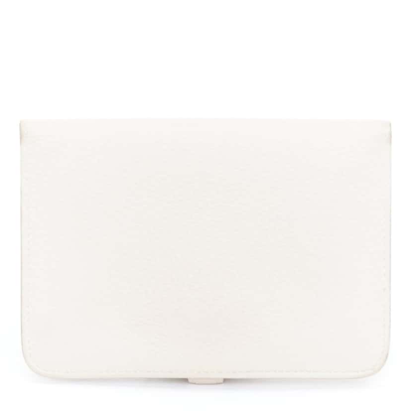 Hermes Dugon Duo Beige Leather Fair condition - Inside View