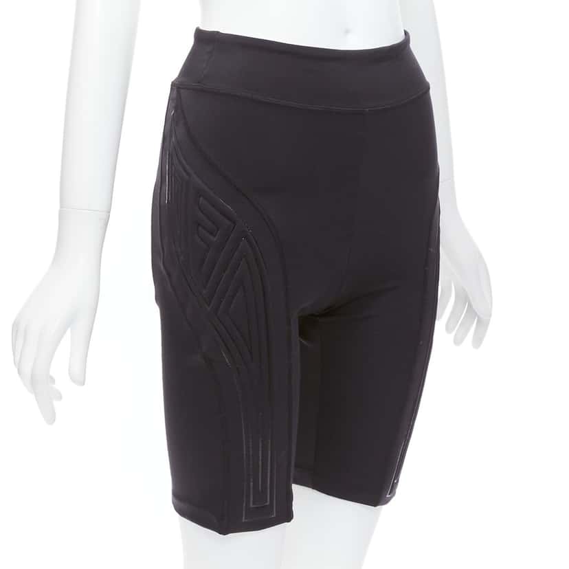 Fendi Biker Shorts Black Polyamide Fair condition - Inside View
