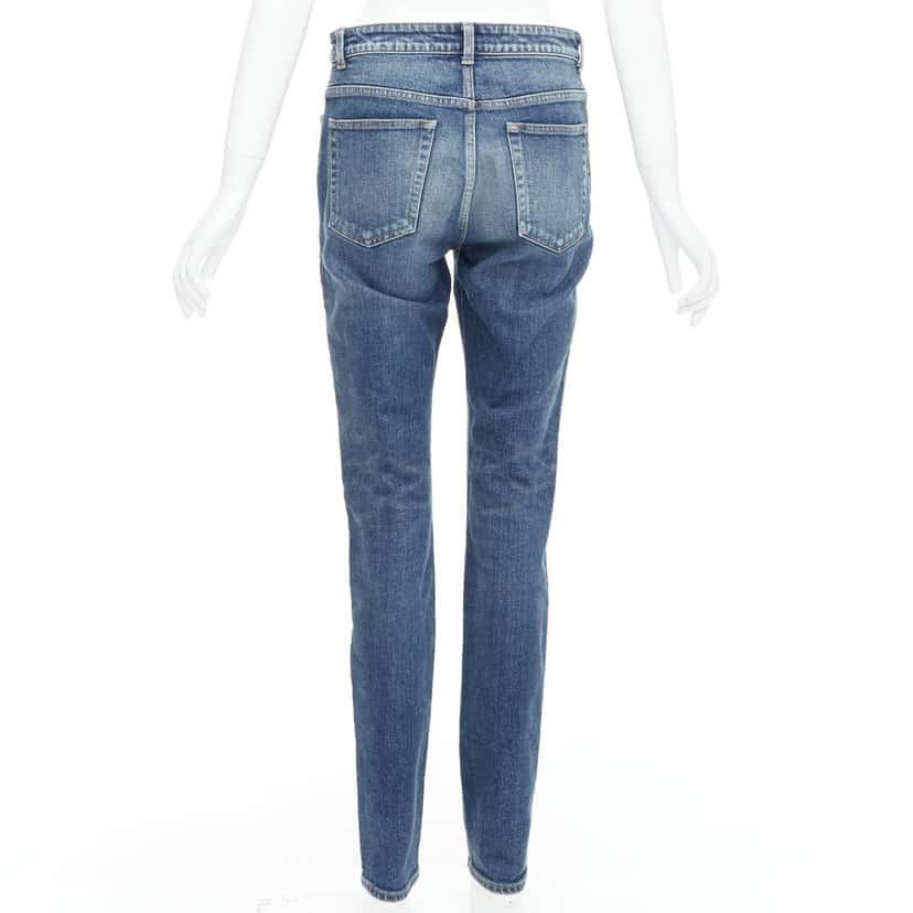 Saint Laurent D05 Blue Polyester Very good condition - Box View