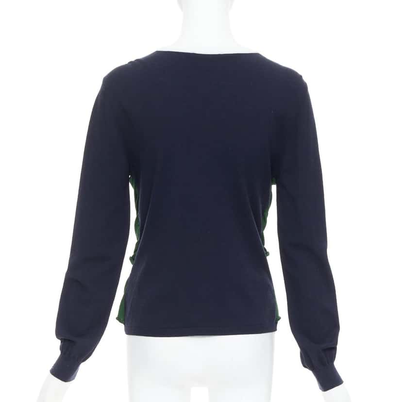 JW Anderson Draped Cami Sweater Green Viscose Very good condition - Box View