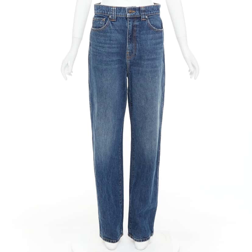 Khaite Albi Blue Denim Very good condition - Front View