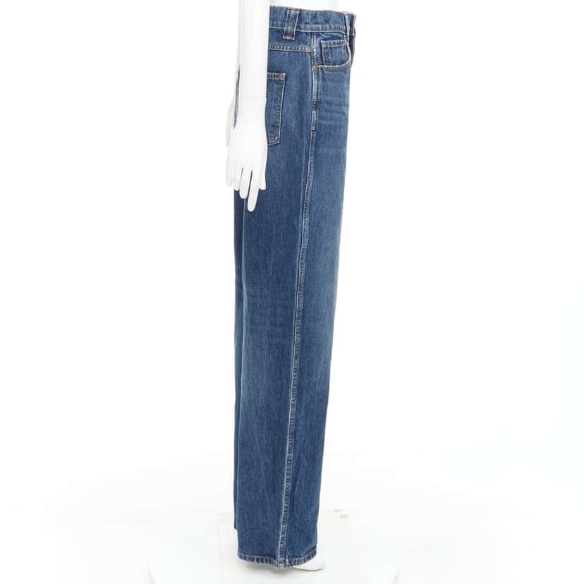 Khaite Albi Blue Denim Very good condition - Model View