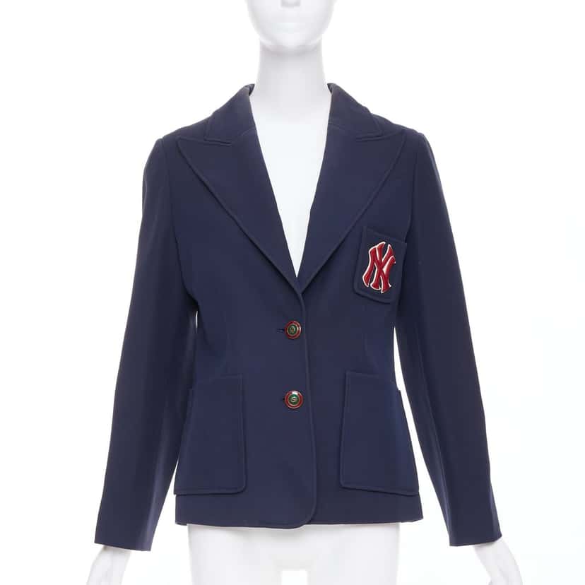 Gucci Product Navy Wool Good condition - Front View