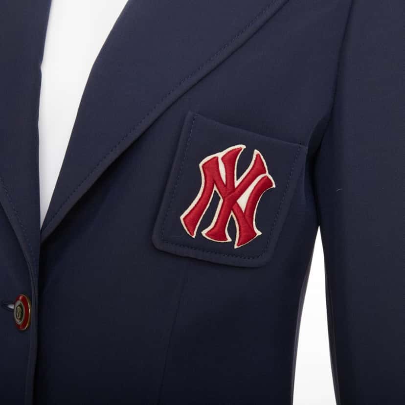 Gucci Product Navy Wool Good condition - Back View