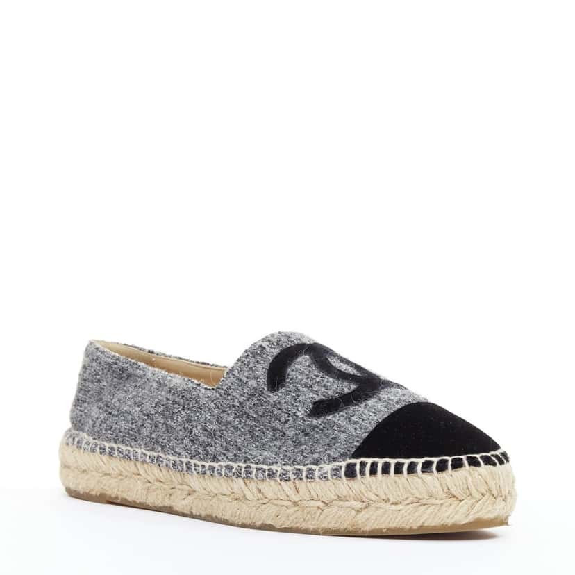 Chanel Product Grey Polyester Good condition - Back View