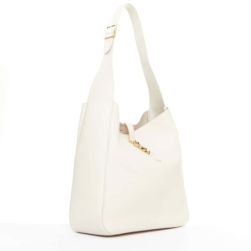 Saint Laurent Le 5 √† 7 Hobo Beige Leather Very good condition - Inside View