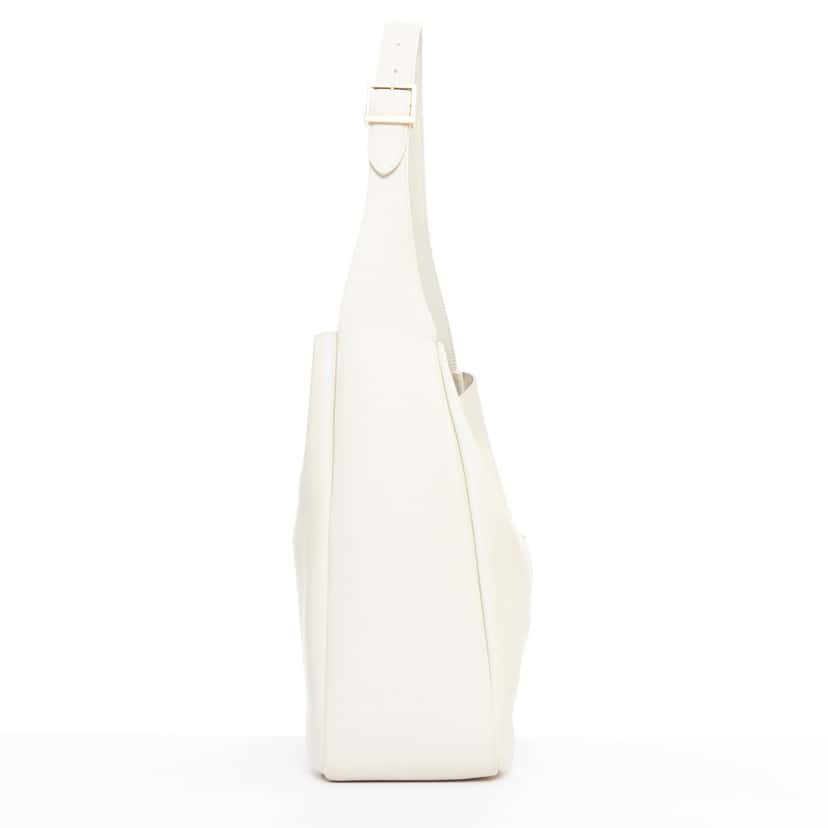 Saint Laurent Le 5 √† 7 Hobo Beige Leather Very good condition - Model View