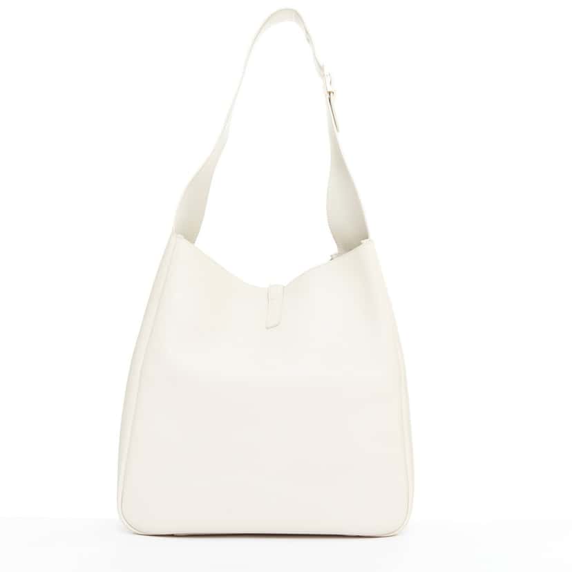 Saint Laurent Le 5 √† 7 Hobo Beige Leather Very good condition - Box View