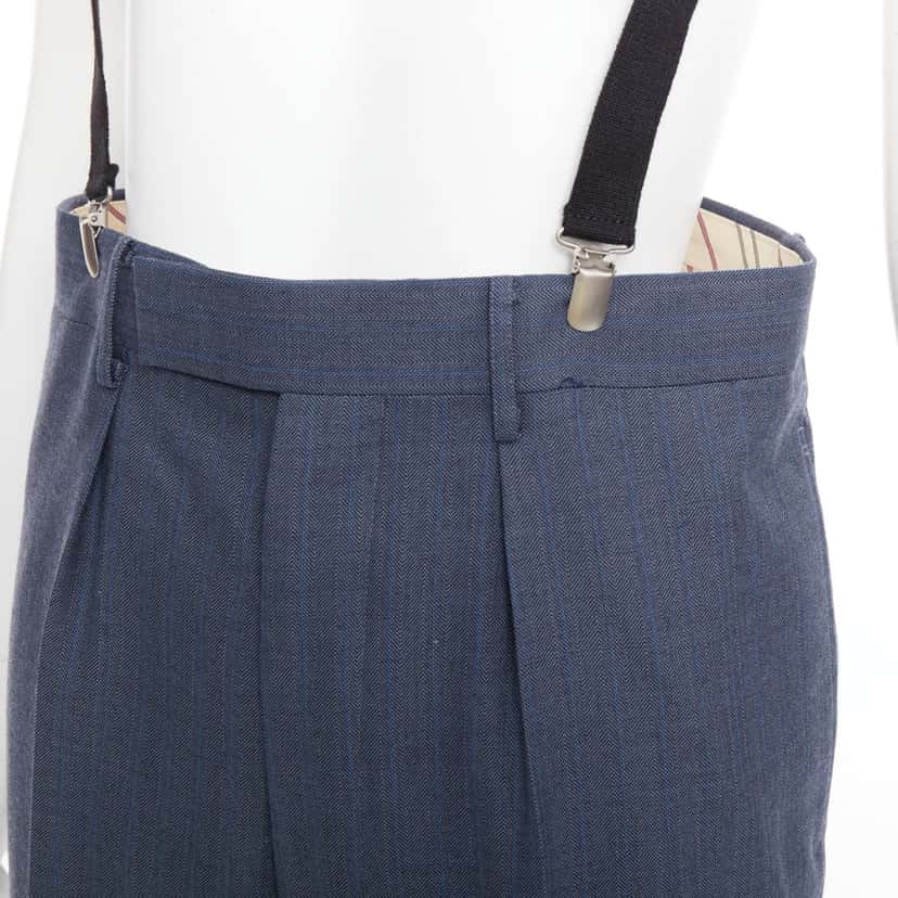 Junya Watanabe Product Blue Wool Very good condition - Back View