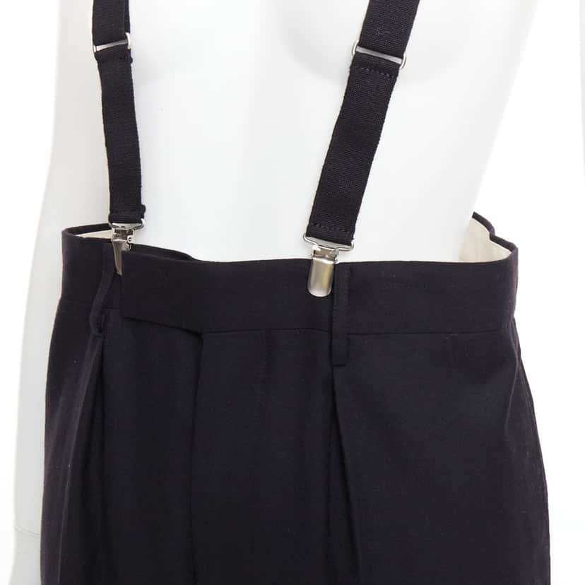 Junya Watanabe Product Black Wool Very good condition - Back View