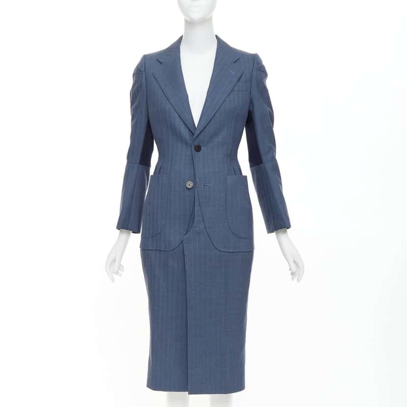 Junya Watanabe Product Blue Wool Never worn - Front View