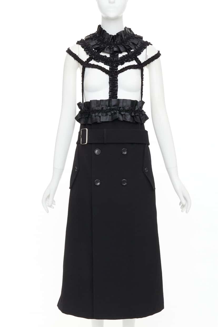 Comme Des Garcons Product Black Wool Very good condition - Front View