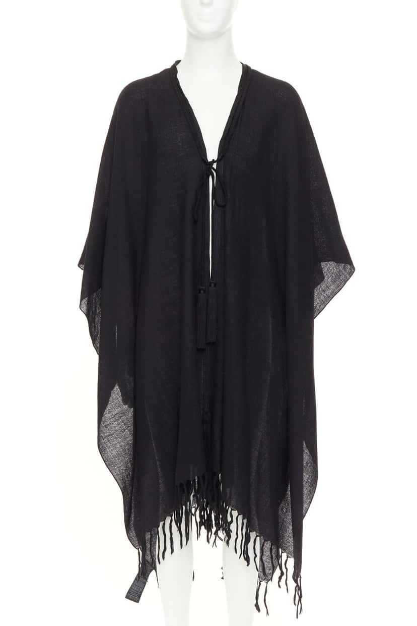 Saint Laurent Product Black Wool Very good condition - Front View