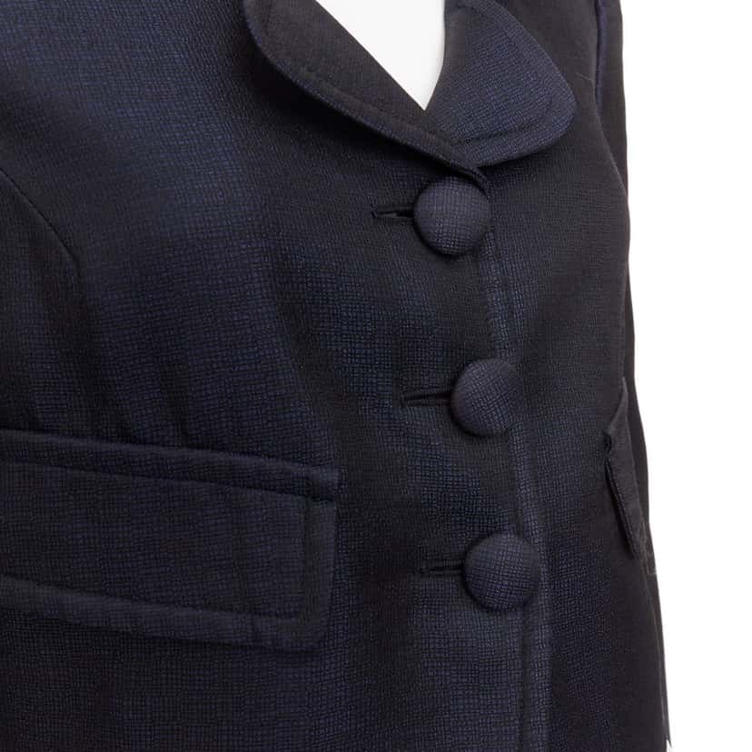 Giorgio Armani Product Navy Viscose Very good condition - Back View