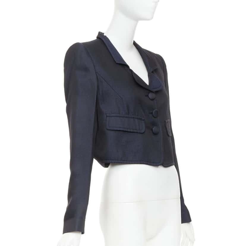 Giorgio Armani Product Navy Viscose Very good condition - Model View