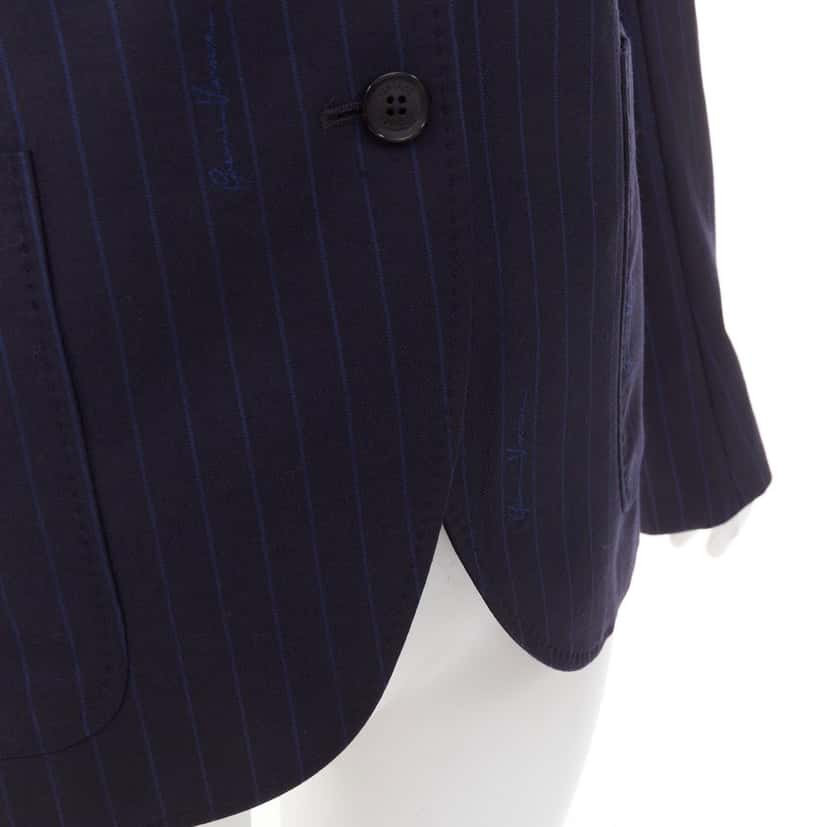 Versace Product Navy Wool Very good condition - Back View