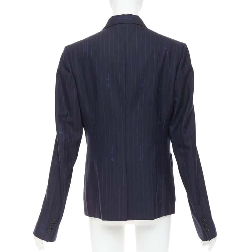 Versace Product Navy Wool Very good condition - Box View