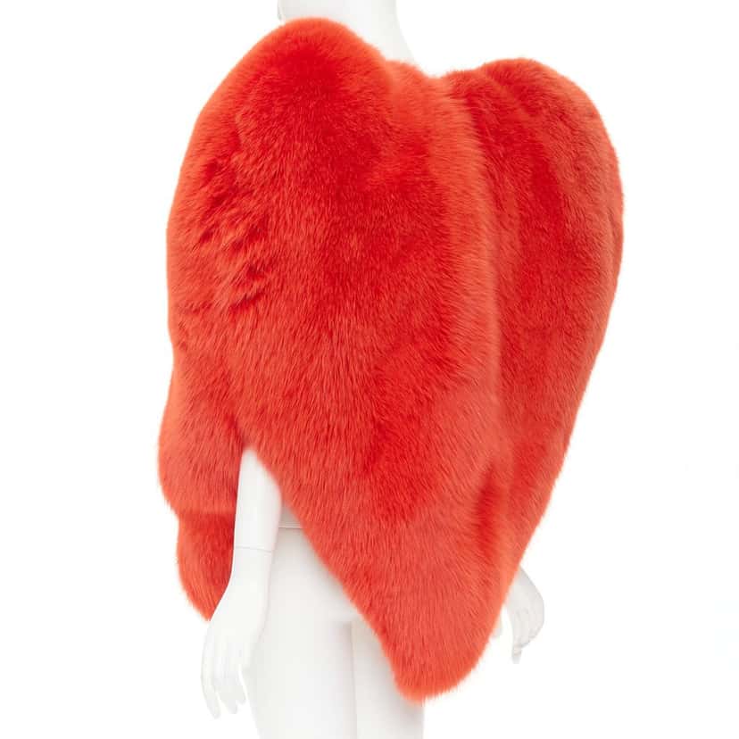 Saint Laurent Product Red Fur Very good condition - Box View