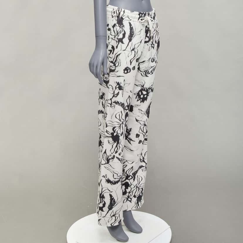 Dries Van Noten Peplum Cropped Pants White Cotton Very good condition - Inside View