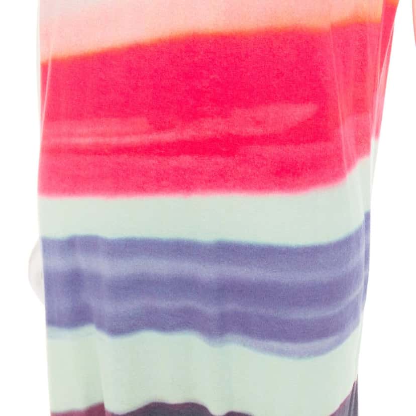 Dries Van Noten Len Lye Border T-shirt Dress MultiColor Cotton Good condition - Back View