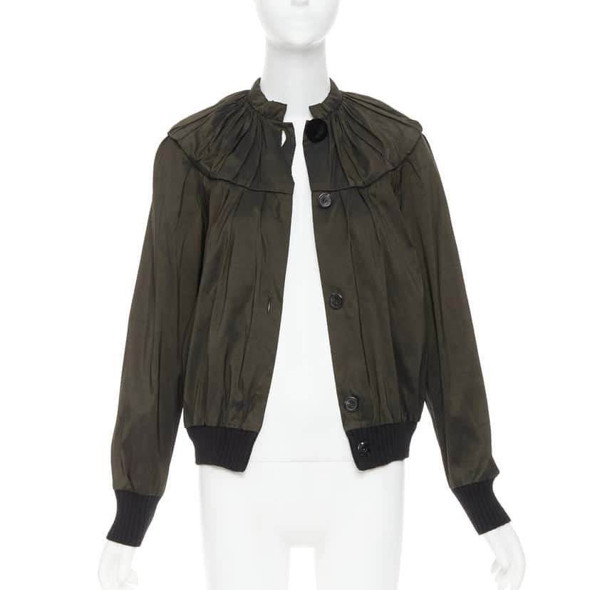 Lanvin Product Green Silk Very good condition - Front View