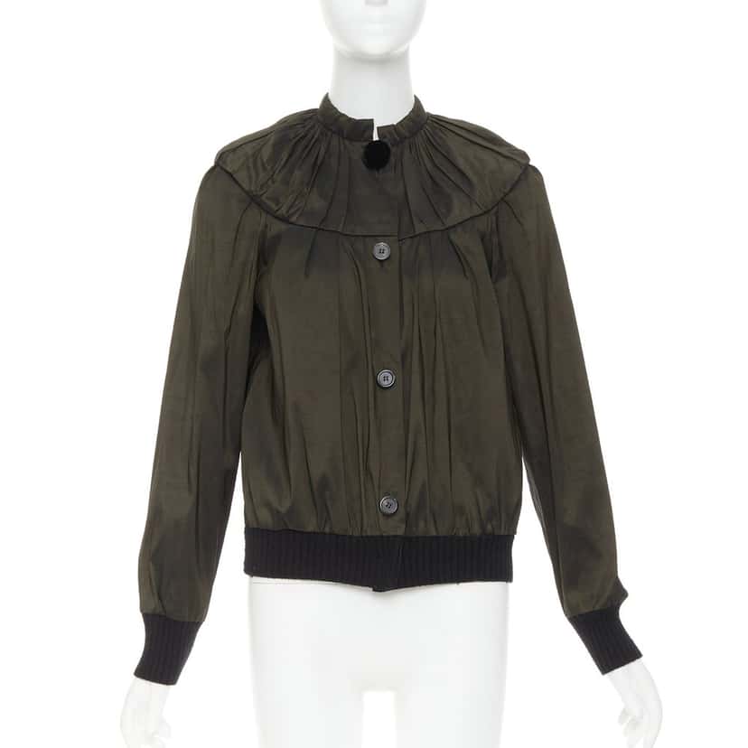 Lanvin Product Green Silk Very good condition - Inside View