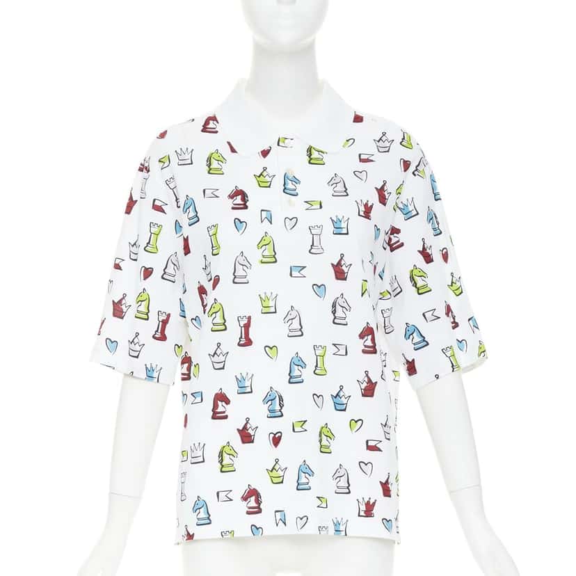 Hermes Product White Cotton Fair condition - Front View