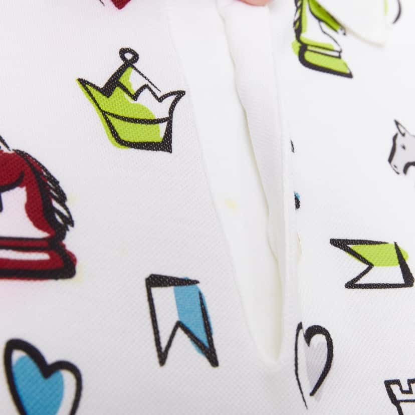 Hermes Product White Cotton Fair condition - Back View