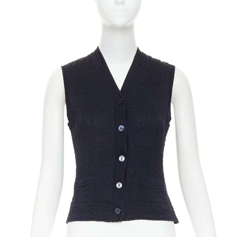 Fendi Product Black Cotton Very good condition - Front View