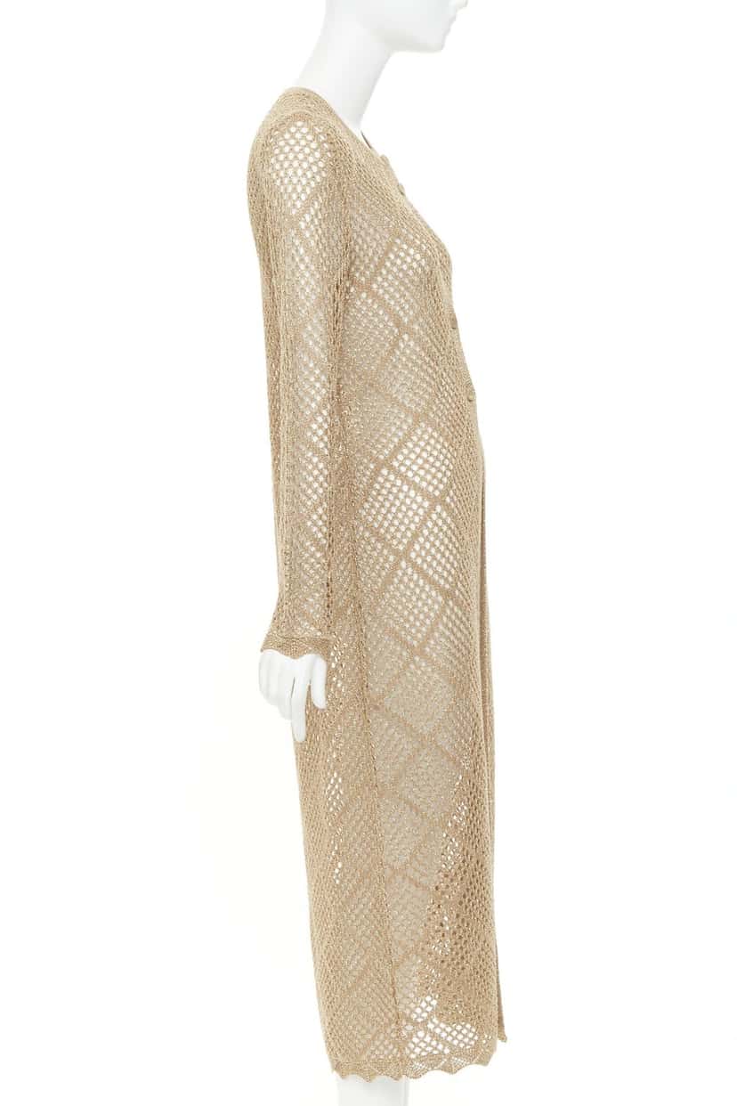 Twinset 241TP3122 Gold Viscose Very good condition - Box View