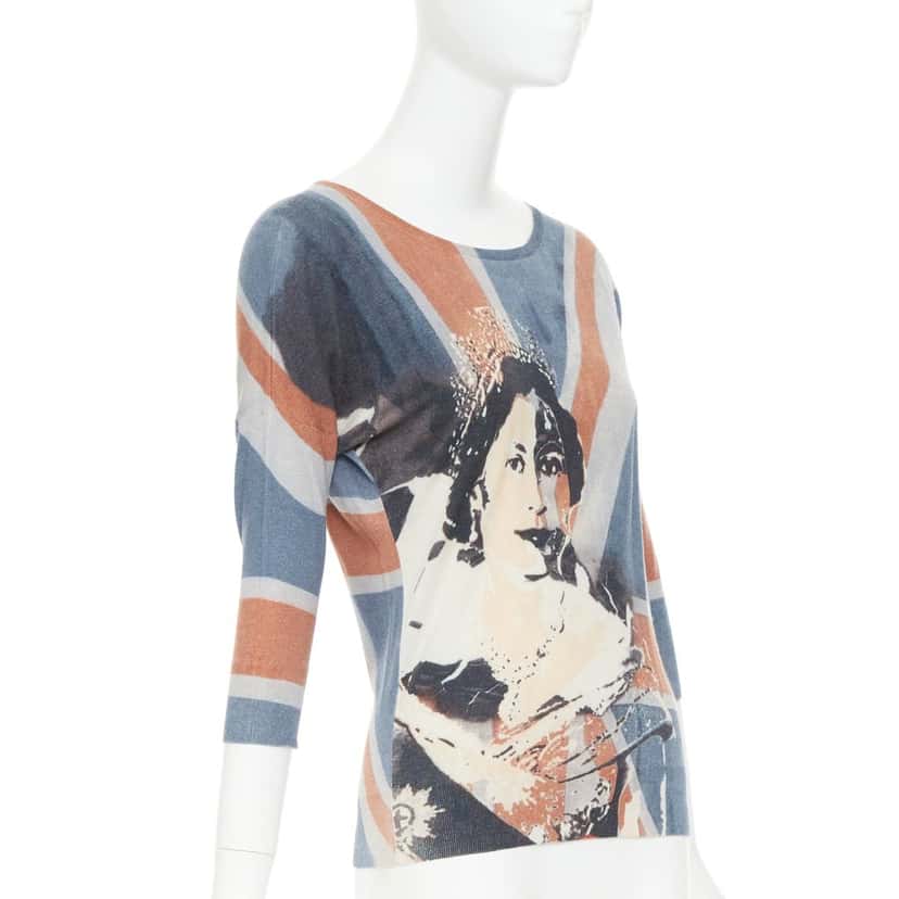 Alexander McQueen Product Blue Silk Very good condition - Back View