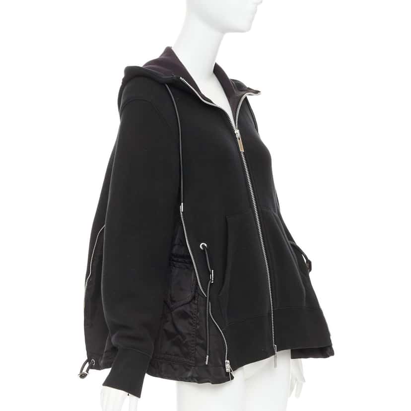 Sacai Product Black Cotton Good condition - Front View