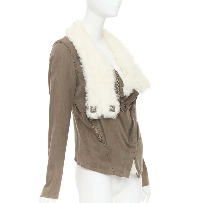 Helmut Lang Product Beige Leather Good condition - Inside View