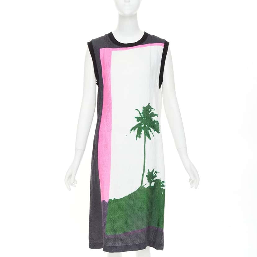 Dries Van Noten Product Pink Linen Very good condition - Front View