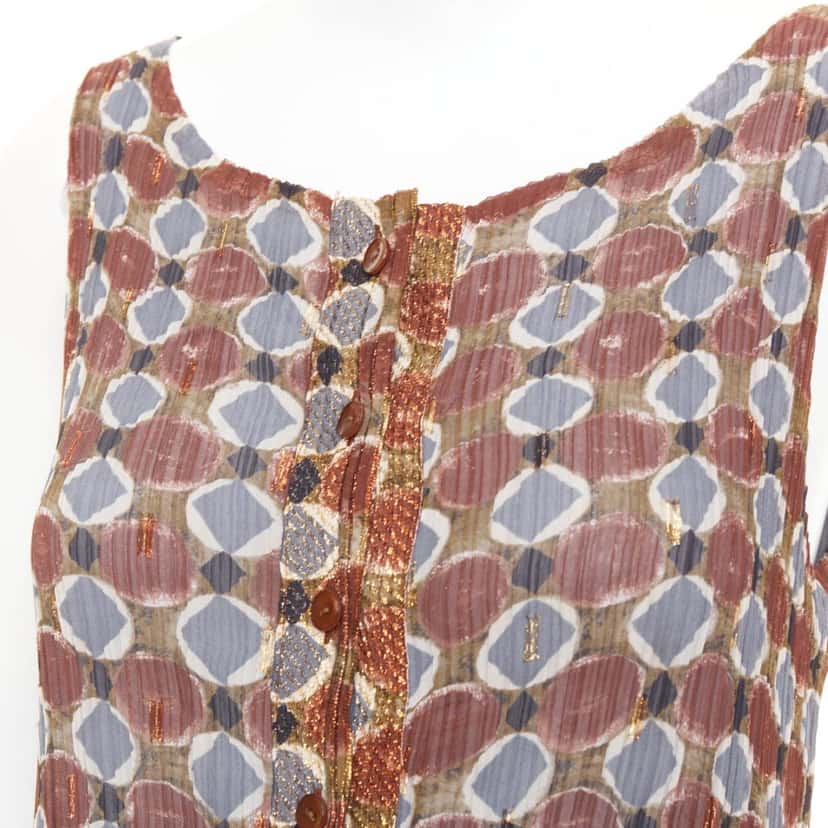 Issey Miyake Product Brown Polyester Very good condition - Back View