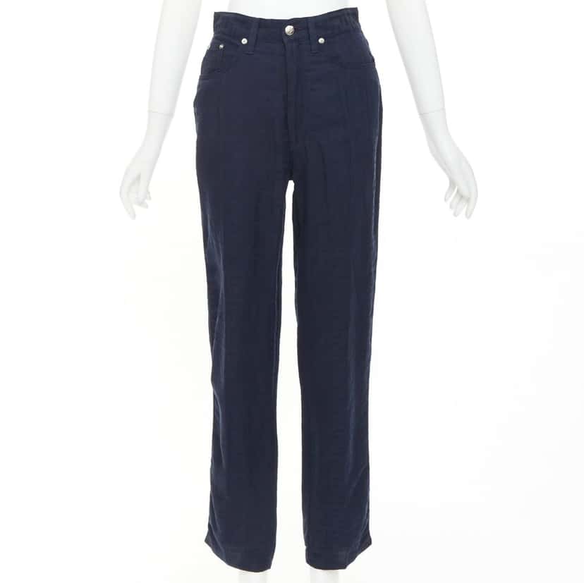 Fendi Product Navy Viscose Very good condition - Front View