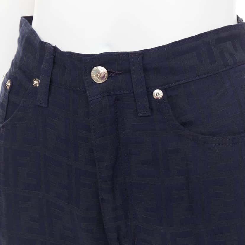 Fendi Product Navy Viscose Very good condition - Back View