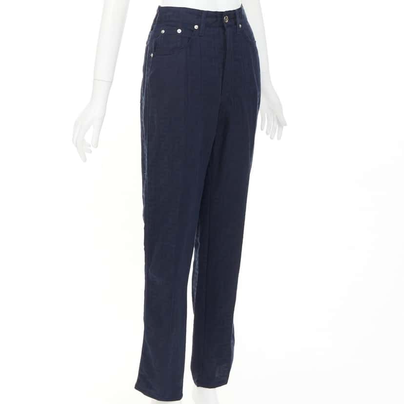 Fendi Product Navy Viscose Very good condition - Inside View