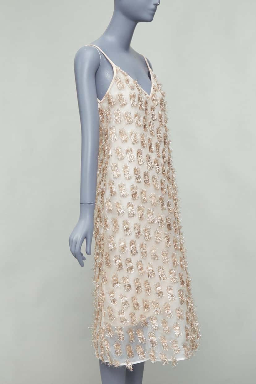 Raey Long Day Beige Silk Never worn, with tag - Inside View