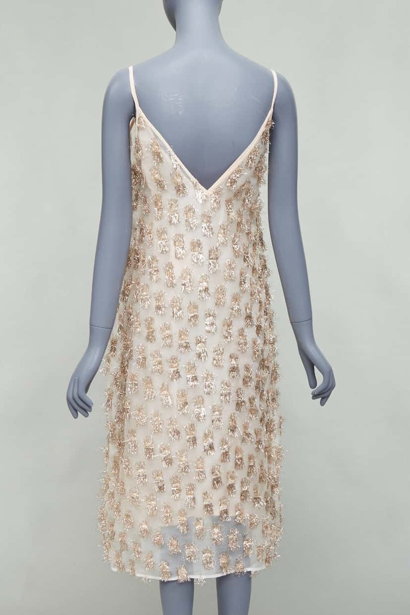 Raey Long Day Beige Silk Never worn, with tag - Box View