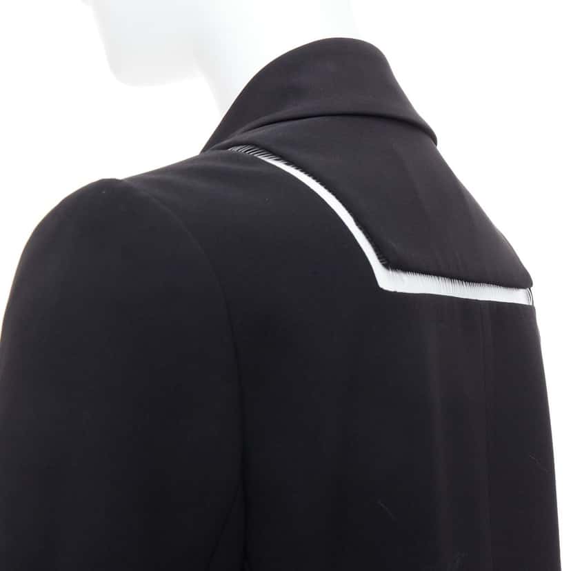 Alexander Wang Cut-Out Long Blazer Black Good condition - Back View