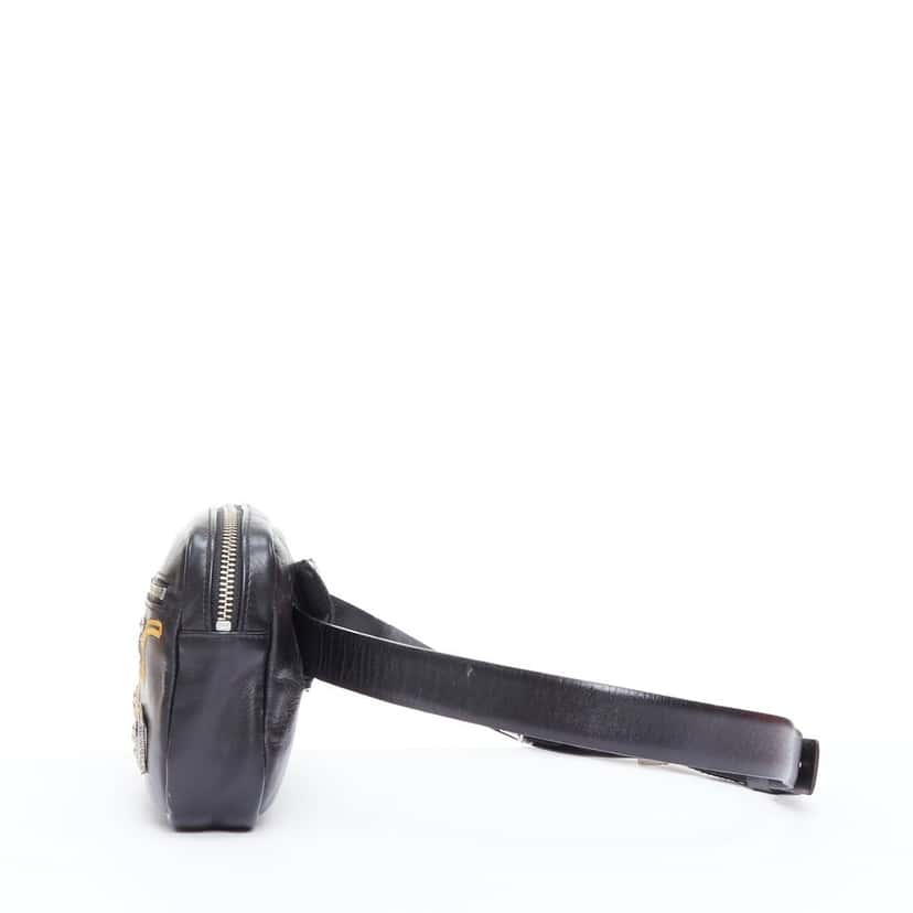 Toga Archives Colorblock Satchel Black Leather Fair condition - Inside View