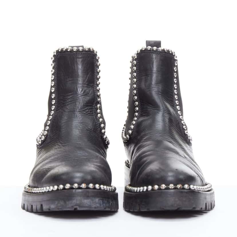 Alexander Wang Spencer Black Leather Fair condition - Inside View