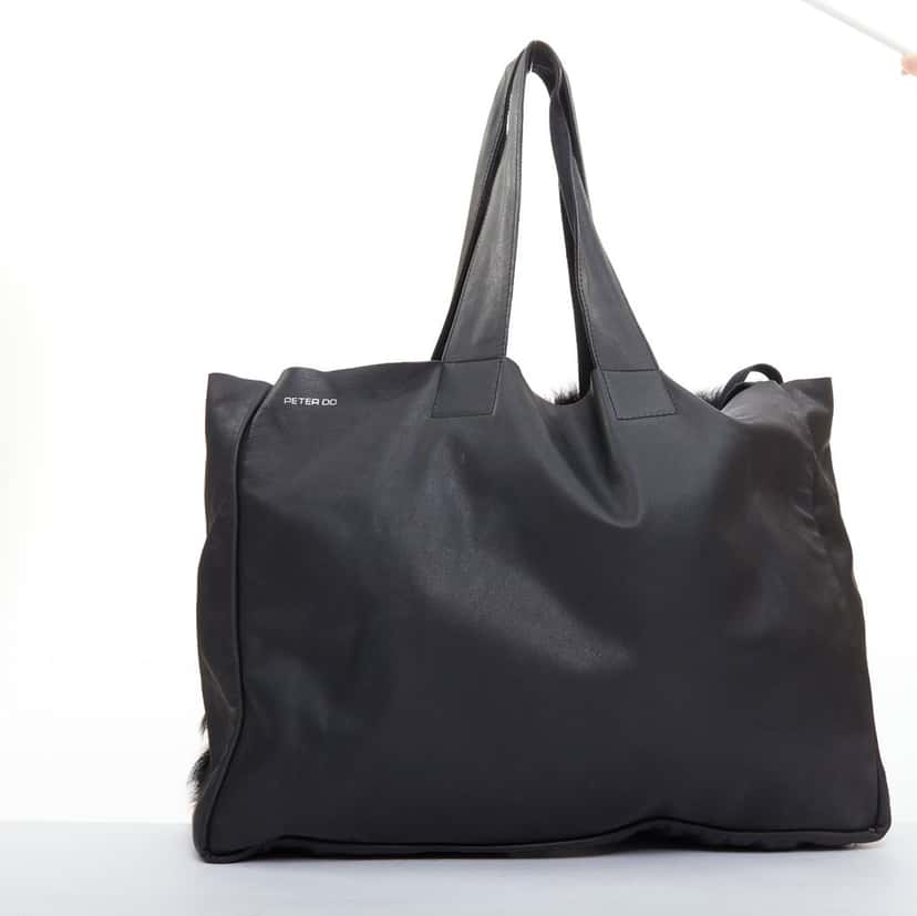 Peter Do Product Black Leather Very good condition - Box View