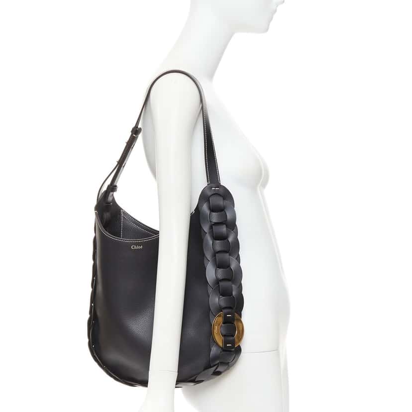 Chloe Darryl Black Leather Good condition - Back View