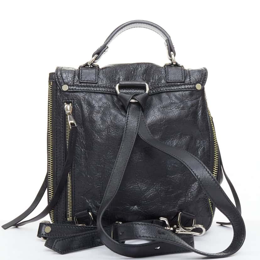 Proenza Schouler PS1 Black Leather Good condition - Model View