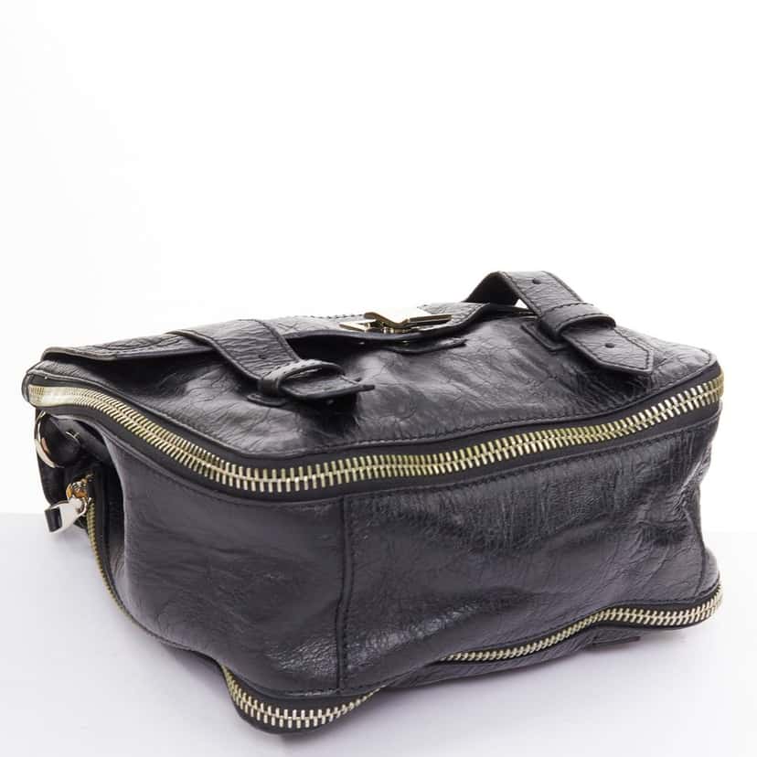 Proenza Schouler PS1 Black Leather Good condition - Box View