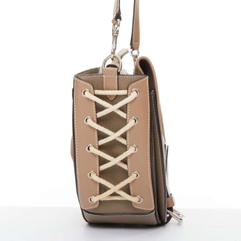 JW Anderson HB03918EASH Khaki Leather Good condition - Model View