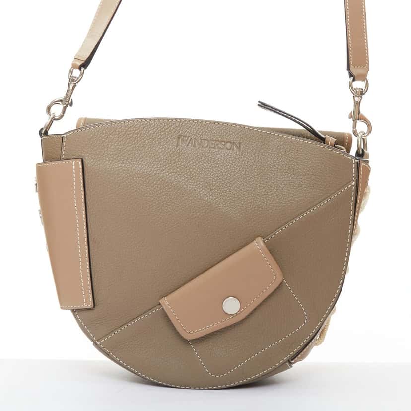 JW Anderson HB03918EASH Khaki Leather Good condition - Box View