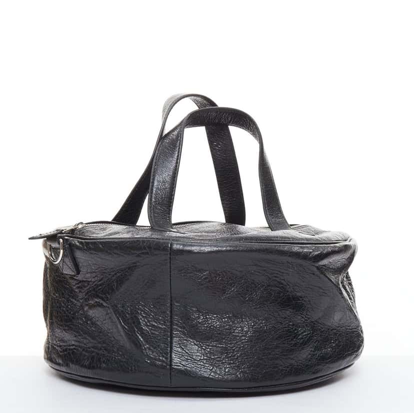 Balenciaga Arena Round Air S Hobo Black Leather Very good condition - Inside View
